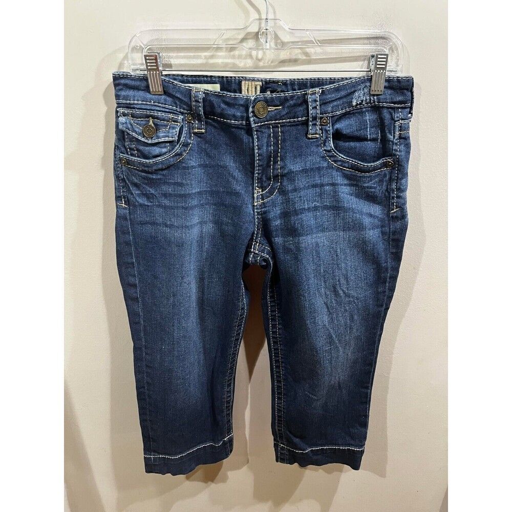 Kut From The Kloth Jeans Womens 4 Natalie Crop Mid Rise Stretch Denim Casual